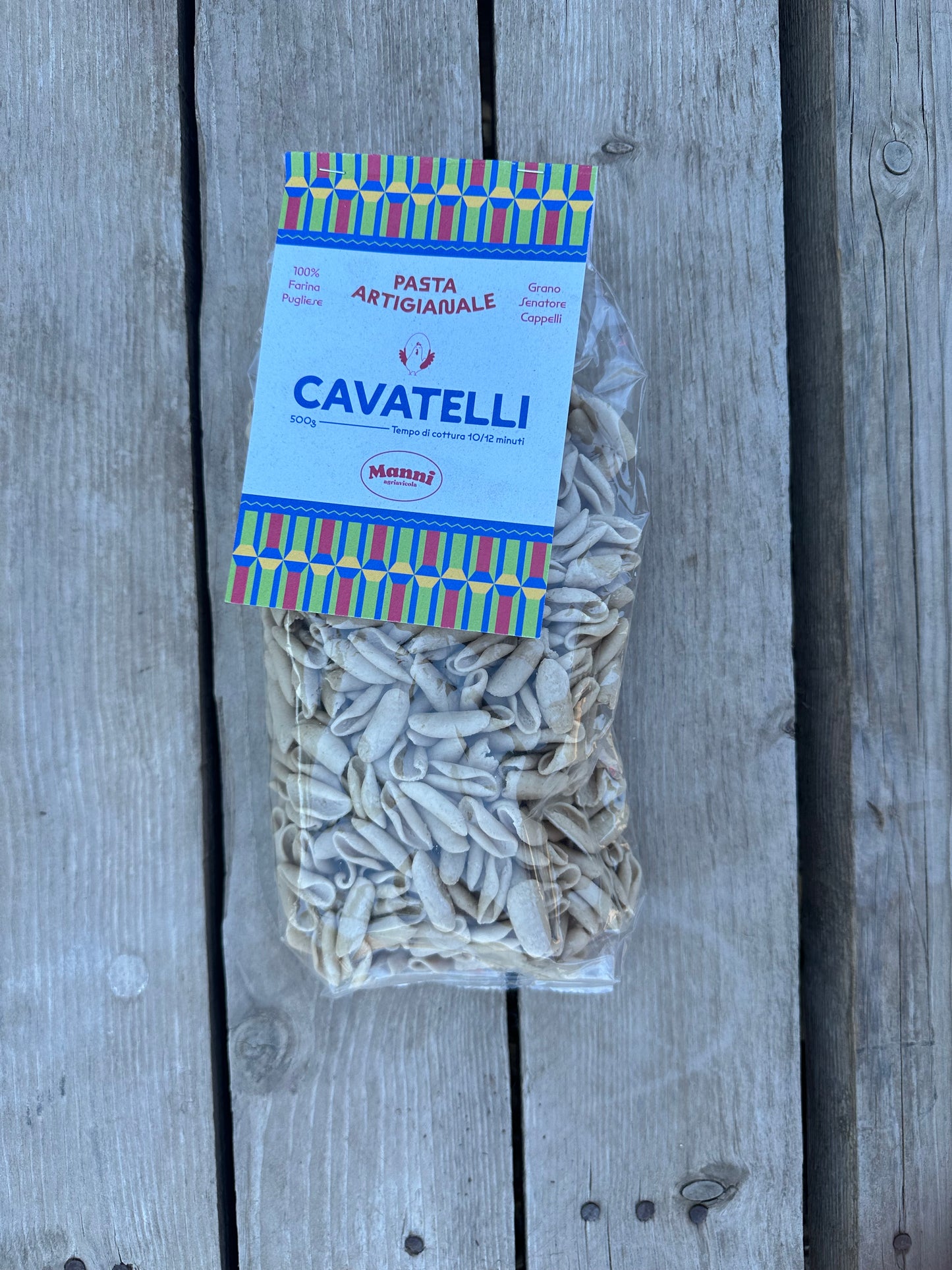 Cavatelli di grano Senatore cappelli